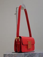 Dior Miss Flap Bag Rope Red Patent Calfskin 22 x 11 x 6 cm - 2