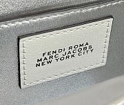 Fendi By Marc Jacobs Peekaboo Silver Bag 20x11x15cm - 5