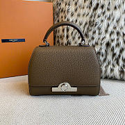 Moynat Rejane PM Brown Silver 26cm - 1