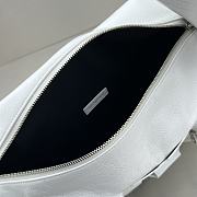 Balenciaga Superbusy Large Sling Bag White Lambskin 41x28x18cm - 6