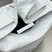 Balenciaga Superbusy Large Sling Bag White Lambskin 41x28x18cm - 3