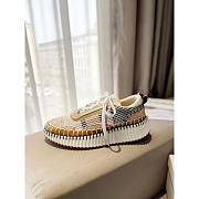 Chloe Nama Sneakers Beige - 4