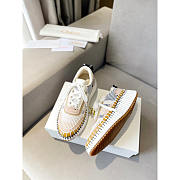 Chloe Nama Sneakers Beige - 3