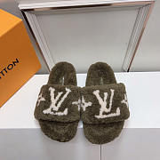 Louis Vuitton LV Paseo Flat Comfort Mules Olive Green - 4