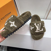 Louis Vuitton LV Paseo Flat Comfort Mules Olive Green - 2