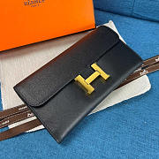 Hermes Constance Milkshake Black Gold Buckle 22x11cm - 3