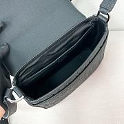 Dior Messenger Bag Flap Black Gravity 21 x 18 x 6 cm - 4