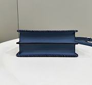 Fendi Peekaboo ISeeU Small Bag Blue 27x21x11cm - 6