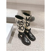 Dior D-Major Boot Warm Taupe Black Miss Dior - 2