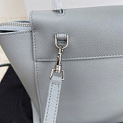 Celine Nano Belt Bag Grained Calfskin Light Grey 20x20x10cm - 3