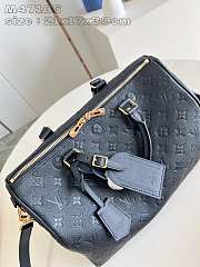 Louis Vuitton LV Speedy Soft 30 Black 30x17x21cm - 4