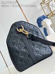 Louis Vuitton LV Speedy Soft 30 Black 30x17x21cm - 2