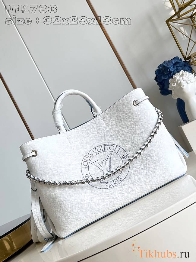 Louis Vuitton LV Bella Tote White Blue 32 x 23 x 13 cm - 1