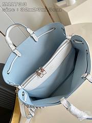 Louis Vuitton LV Bella Tote White Blue 32 x 23 x 13 cm - 5