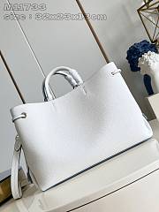 Louis Vuitton LV Bella Tote White Blue 32 x 23 x 13 cm - 2