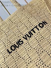 Louis Vuitton LV Summer Shopper Tote MM Natural Beige 44 x 32 x 17 cm - 2