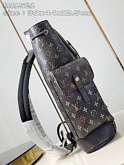 Louis Vuitton LV Backpack Christopher MM Black 38 x 44 x 12.5 cm - 4