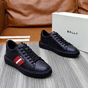 Bally Low-top Sneakers Leather Black - 3