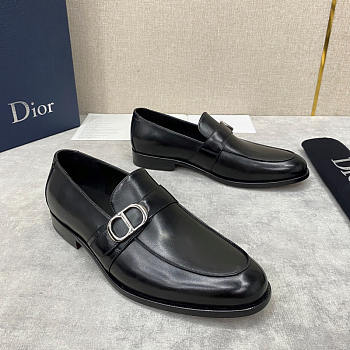 Dior Granville Loafer Polished Calfskin Black