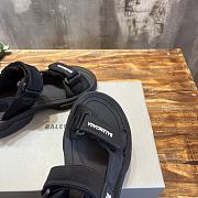 Balenciaga Black Sandal - 4