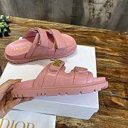 Dior Dioract Slide Pink Lambskin - 4