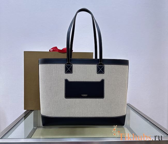 Burberry Black Medium London Tote 36x6x30cm - 1