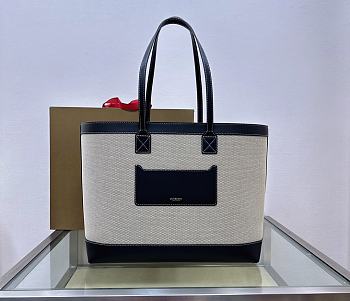 Burberry Black Medium London Tote 36x6x30cm