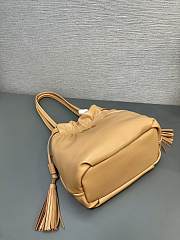 Prada Nappa Leather Shoulder Bag Caramel 24x25x11cm - 6