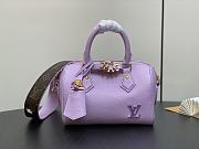 Louis Vuitton LV Speedy Purple Bag 18.0x12.5x11cm - 1