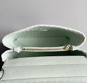 Bottega Veneta Patti Top Handle Bag White 26x19x11cm - 2