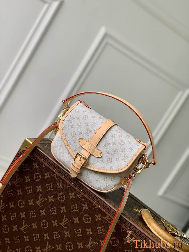 Louis Vuitton LV Saumur BB Mastic 20 x 16 x 7.5 cm - 1