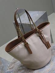 YSL Tote Bag Cabas Beige 47×30×25cm - 2