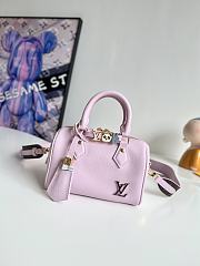 Louis Vuitton LV Speedy Pink Bag 18.0x12.5x11cm - 1