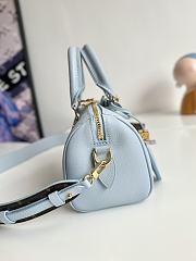 Louis Vuitton LV Speedy Blue Bag 18.0x12.5x11cm - 2