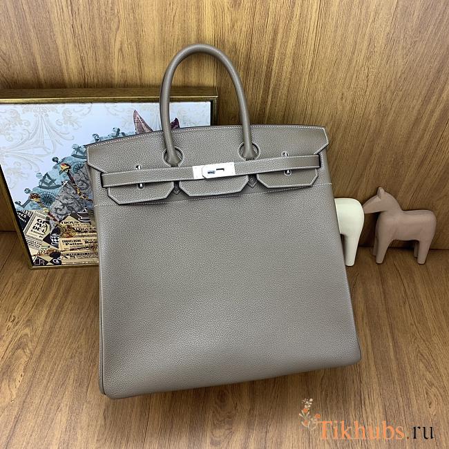 Hermes Birkin Bag 40 Togo Grey Silver 40cm - 1