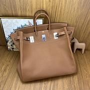 Hermes Birkin 50 Bag Togo Brown Silver 50cm - 2