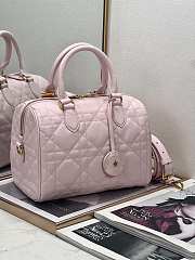 Dior Groove 25 Bag Pink Macrocannage Calfskin 25 x 19 x 16 cm - 3