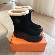 Hermes Black Boots 02 - 1