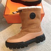 Hermes Brown Boots 02 - 2