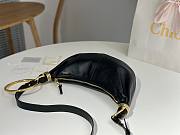 Chloe Bracelet Bag Black 32x14x10cm - 5