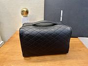 YSL Gaby Vanity Case Black 21x13x13cm - 6