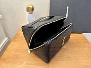 YSL Gaby Vanity Case Black 21x13x13cm - 3