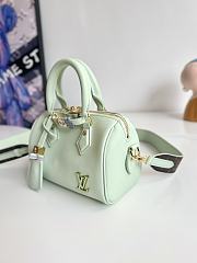 Louis Vuitton LV Speedy Green Bag 18.0x12.5x11cm - 3