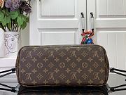 Louis Vuitton LV Neverfull MM Black Monogram 32x27x14cm - 4