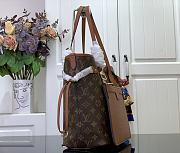 Louis Vuitton LV Neverfull MM Brown Monogram 32x27x14cm - 5