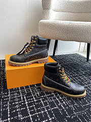 Louis Vuitton LV x Timberland 6-In High End Ankle Boot Black - 5