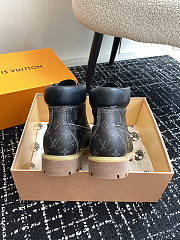 Louis Vuitton LV x Timberland 6-In High End Ankle Boot Black - 4