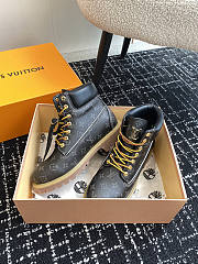 Louis Vuitton LV x Timberland 6-In High End Ankle Boot Black - 2