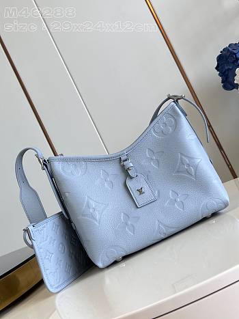 Louis Vuitton LV CarryAll PM Blue Washed 29.5 x 24 x 12 cm