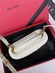 YSL Gaby Mini Vanity Bag White 18x11x6.5cm - 2